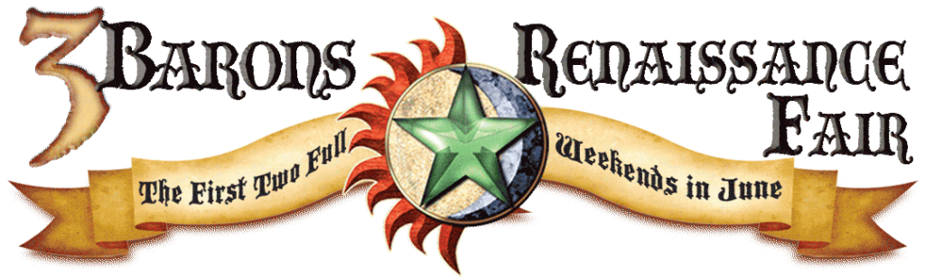 Three Barons Renaissance Faire Logo