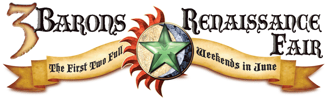 Three Barons Renaissance Faire Logo